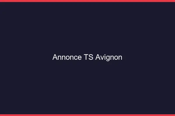Annonce TS Avignon