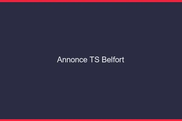 Annonce TS Belfort