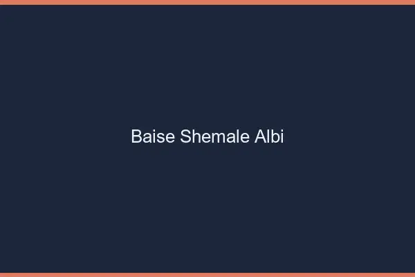 Baise shemale Albi