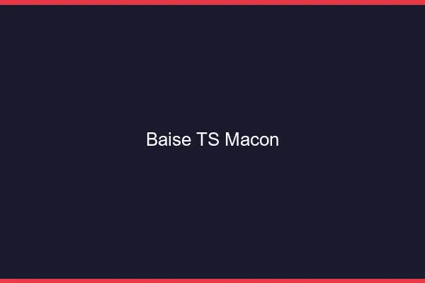 Baise TS Mâcon