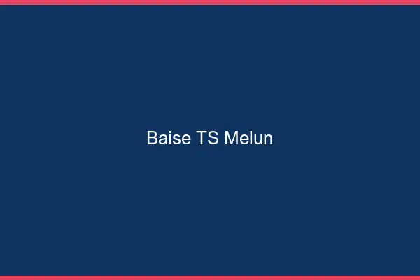 Baise TS Melun