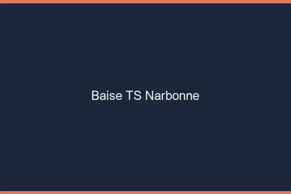 Baise TS Narbonne