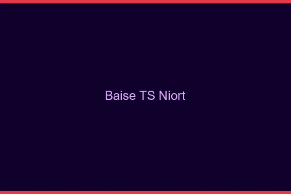 Baise TS Niort