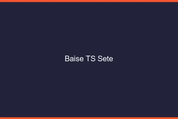 Baise TS Sète