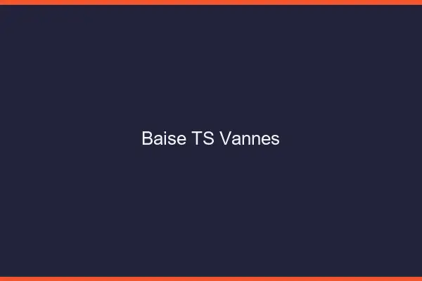 Baise TS Vannes