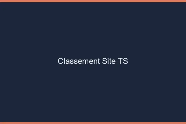 Classement site TS