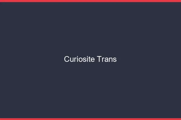 Curiosité trans