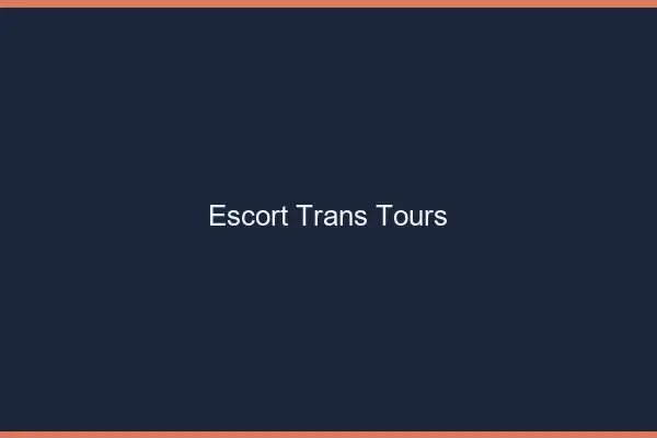 Escort trans Tours