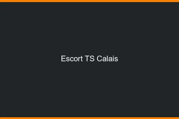 Escort TS Calais