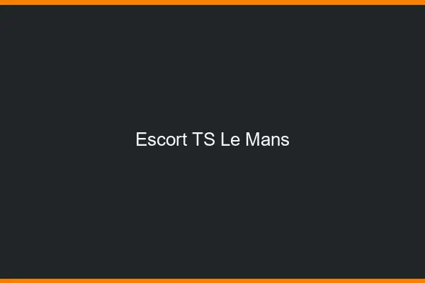 Escort TS le mans