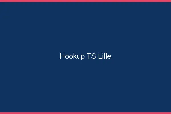 Hookup TS Lille