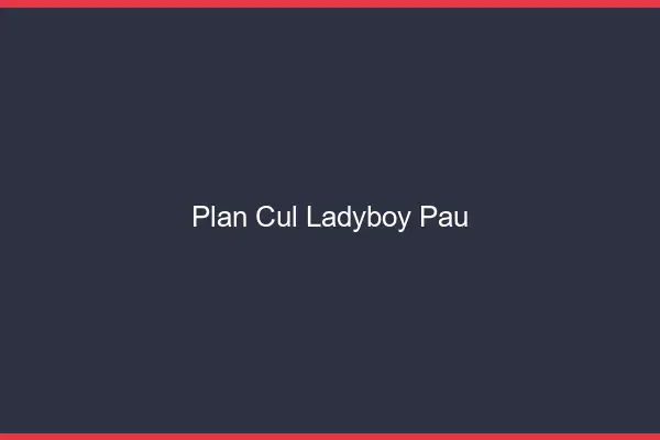 Plan cul ladyboy Pau