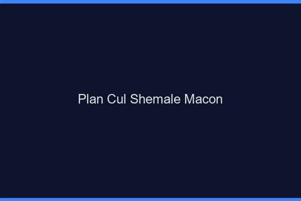 Plan cul shemale Mâcon