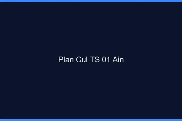 Plan cul TS 01 ain