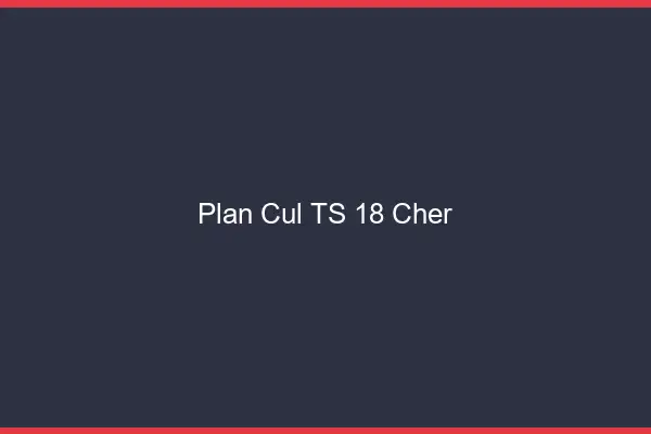 Plan cul TS 18 cher