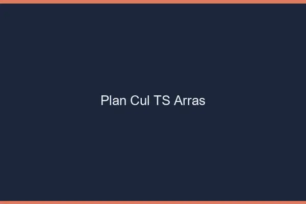 Plan cul TS Arras