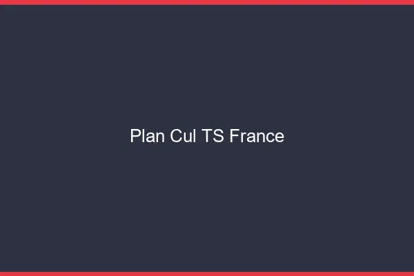 Plan cul TS France
