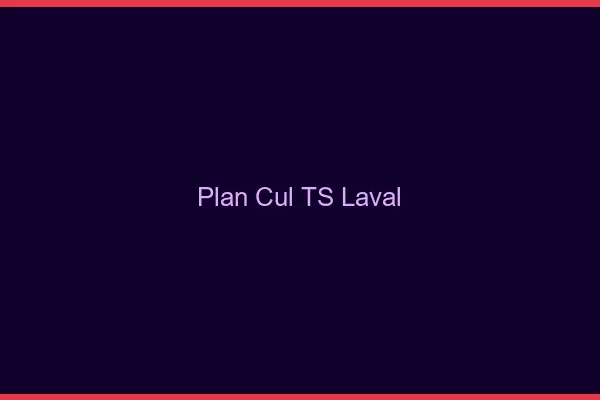 Plan cul TS Laval