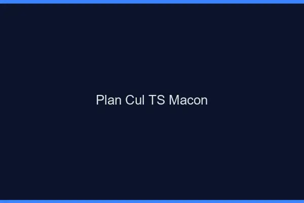 Plan cul TS Mâcon