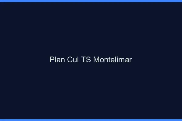 Plan cul TS Montélimar