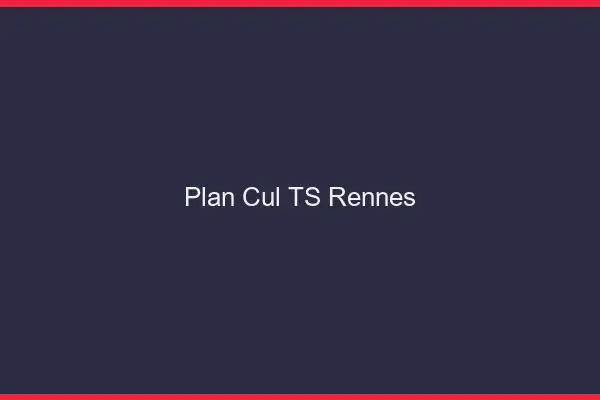 Plan cul TS Rennes