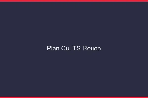 Plan cul TS Rouen