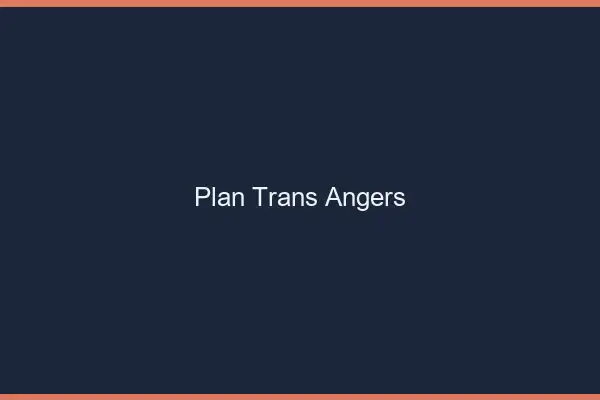 Plan trans Angers