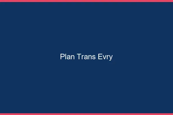 Plan trans Évry
