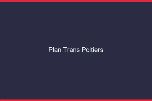 Plan trans Poitiers