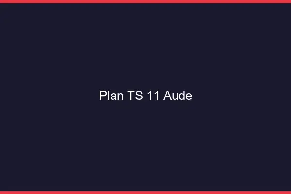 Plan TS 11 aude