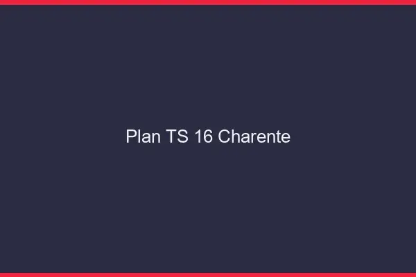 Plan TS 16 charente
