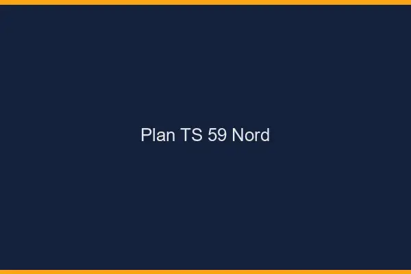 Plan TS 59 nord