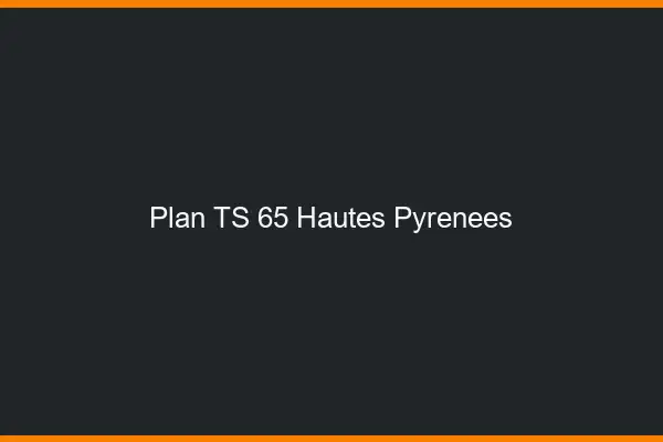 Plan TS 65 hautes-pyrénées