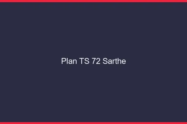 Plan TS 72 sarthe