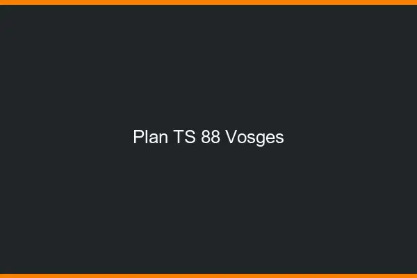 Plan TS 88 vosges