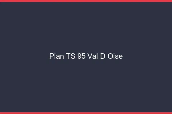 Plan TS 95 val-d'oise