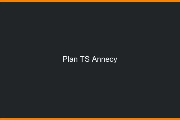 Plan TS Annecy