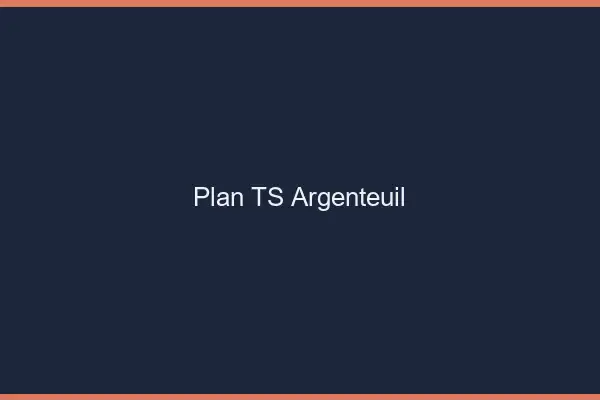 Plan TS Argenteuil
