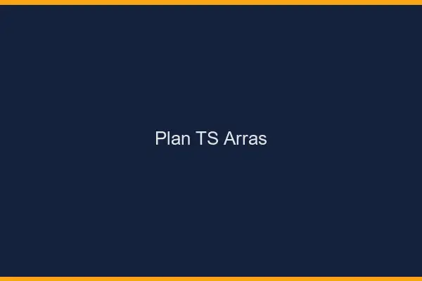 Plan TS Arras
