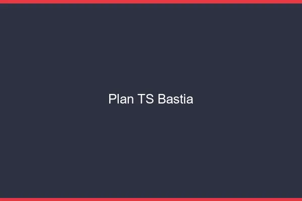 Plan TS Bastia