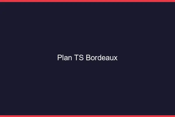 Plan TS Bordeaux