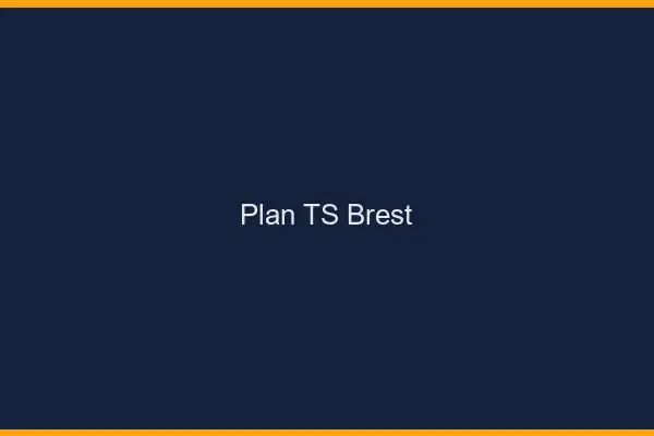 Plan TS Brest