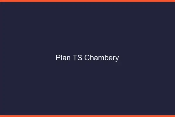Plan TS Chambéry