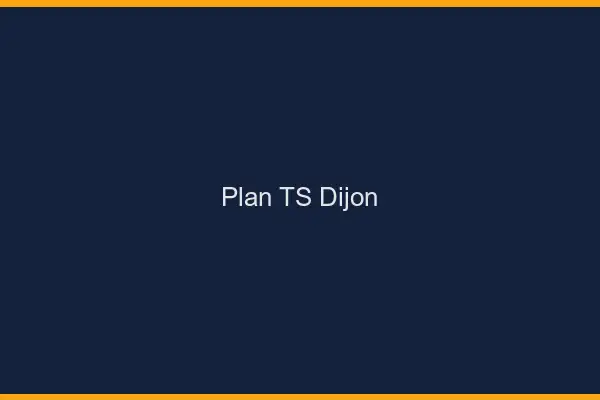 Plan TS Dijon