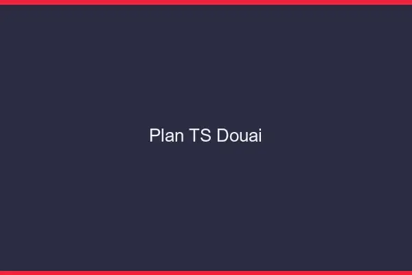 Plan TS Douai