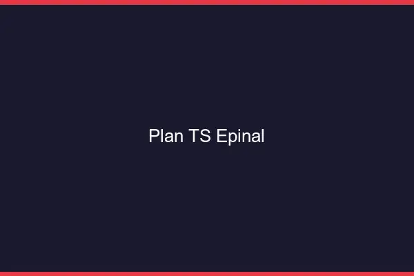 Plan TS Épinal