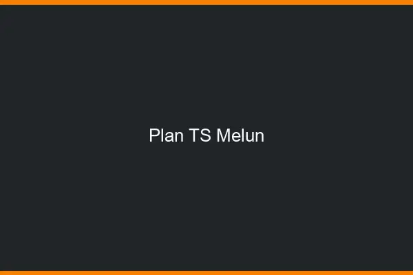 Plan TS Melun