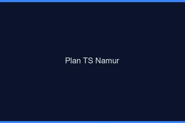 Plan TS Namur