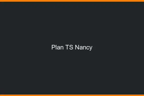 Plan TS Nancy
