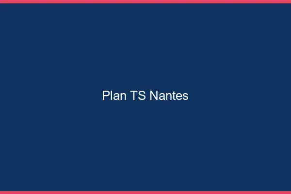 Plan TS Nantes